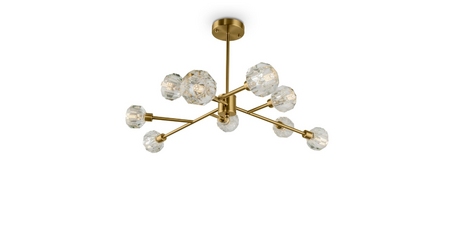 Люстра на штанге Freya Grace FR5114PL-09BZ