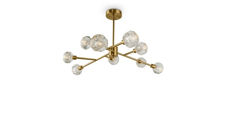 Люстра на штанге Freya Grace FR5114PL-09BZ