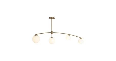 Люстра на штанге Freya Hanger FR5443CL-04BS