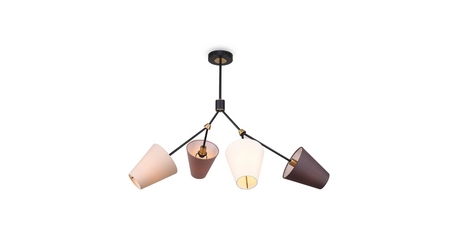 Люстра на штанге Freya Hats FR5370CL-04B