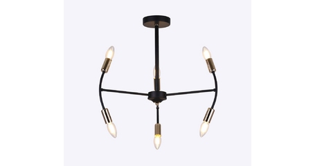 Люстра на штанге Freya Ingrid FR5087PL-06B