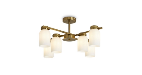 Люстра на штанге Freya Kamelia FR5446PL-06BS