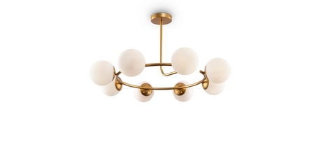 Люстра на штанге Freya Majesty FR5125PL-08MG