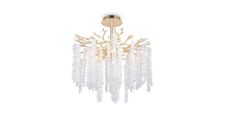 Люстра на штанге Freya Mineral FR1010CL-06G