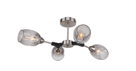 Люстра на штанге Freya Ollison FR5061PL-04N