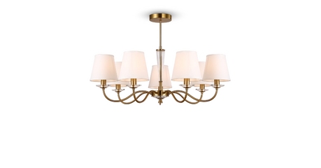 Люстра на штанге Freya Osborn FR2027PL-07BS