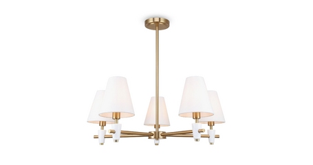 Люстра на штанге Freya Pietra FR5371CL-05BS