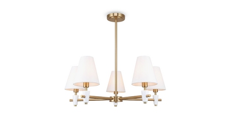 Люстра на штанге Freya Pietra FR5371CL-05BS