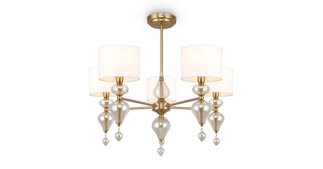 Люстра на штанге Freya Raise FR5369CL-05BS