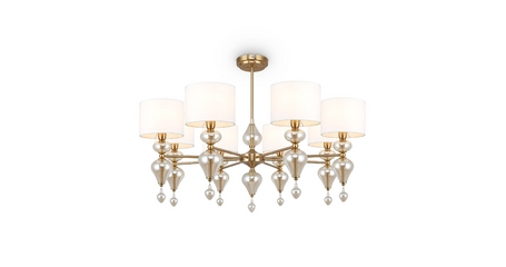 Люстра на штанге Freya Raise FR5369CL-08BS