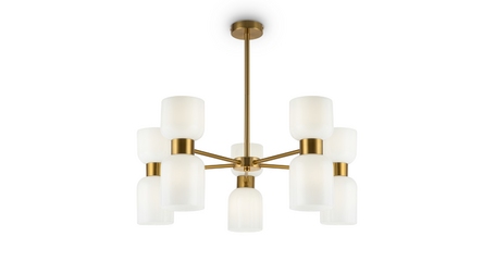 Люстра на штанге Freya Savia FR5203PL-10BS