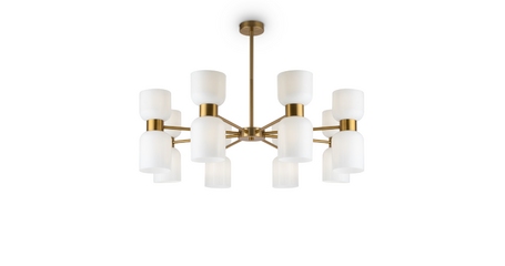 Люстра на штанге Freya Savia FR5203PL-16BS