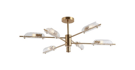 Люстра на штанге Freya Серия - 420 FR5420CL-06BS