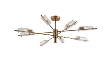 Люстра на штанге Freya Серия - 420 FR5420CL-08BS