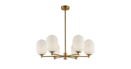 Люстра на штанге Freya Sharlot FR1012PL-06BS