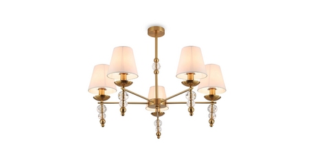 Люстра на штанге Freya Side FR1009CL-05BS