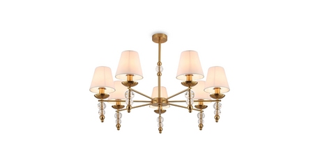 Люстра на штанге Freya Side FR1009CL-07BS