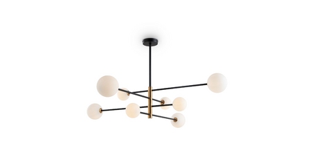 Люстра на штанге Freya Sphirity FR5376CL-08B