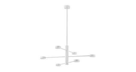 Люстра на штанге Freya Tactic FR5363CL-06W