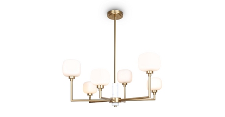 Люстра на штанге Freya Tender FR5373CL-06BS