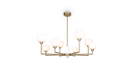 Люстра на штанге Freya Tender FR5373CL-08BS