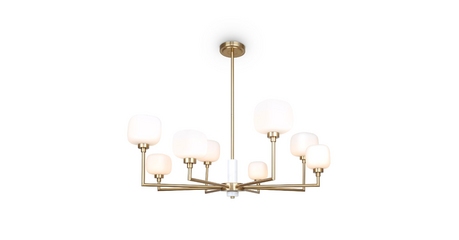 Люстра на штанге Freya Tender FR5373CL-08BS