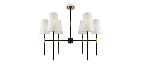 Люстра на штанге Freya Tida FR5196PL-06BBS