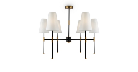 Люстра на штанге Freya Tida FR5196PL-06BBS