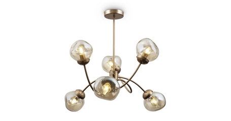 Люстра на штанге Freya Volani FR8017PL-06MG