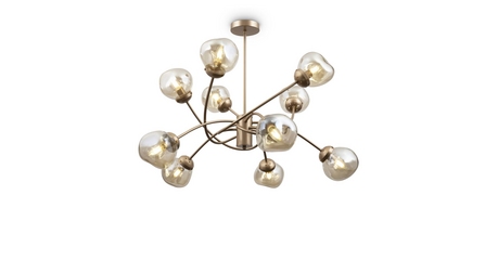 Люстра на штанге Freya Volani FR8017PL-10MG