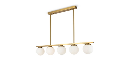 Люстра на штанге Freya Zing FR5199PL-05BS