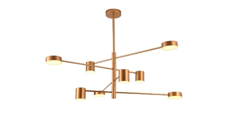 Люстра на штанге Kink Light Мекли 07650-8,33(3000K)