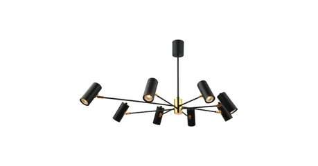 Люстра на штанге Lussole Loft Duncan LSP-8252