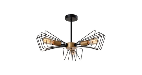 Люстра на штанге Lussole Loft Durham LSP-8795