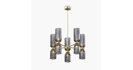 Люстра на штанге Maytoni Antic MOD302PL-10GR