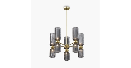 Люстра на штанге Maytoni Antic MOD302PL-10GR