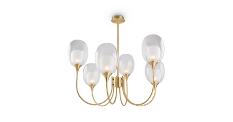 Люстра на штанге Maytoni Aura MOD016PL-06BS