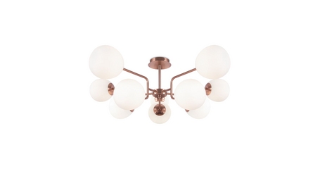 Люстра на штанге Maytoni Erich MOD221PL-10G