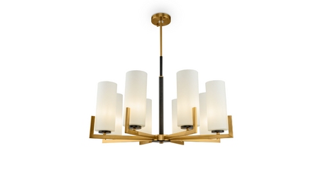 Люстра на штанге Maytoni Fortano MOD089PL-08BS