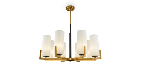 Люстра на штанге Maytoni Fortano MOD089PL-08BS