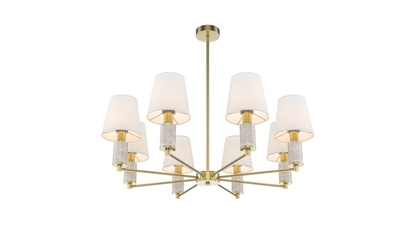 Люстра на штанге Maytoni Lira MOD483PL-08BS