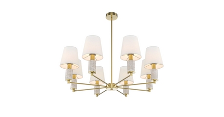 Люстра на штанге Maytoni Lira MOD483PL-08BS