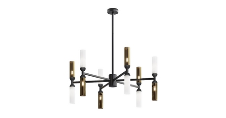 Люстра на штанге Maytoni Memory MOD177PL-12G