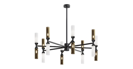 Люстра на штанге Maytoni Memory MOD177PL-16G