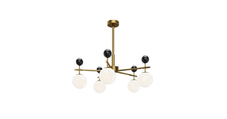 Люстра на штанге Maytoni Museo MOD436PL-05BS