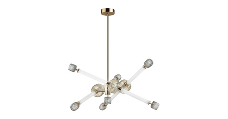Люстра на штанге Odeon Light Kliff 5426/54CL