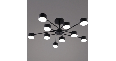 Люстра на штанге Reluce 03708-0.3-10 BK GX53