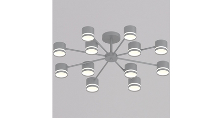 Люстра на штанге Reluce 89730-0.3-12 GX53 GREY