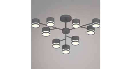 Люстра на штанге Reluce 97730-0.3-09 GX53 GREY