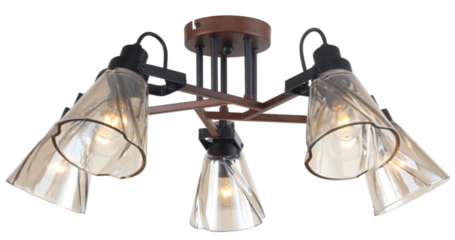 Люстра на штанге Rivoli Clarissa 5098-305 Б0055506